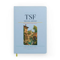 Thumbnail for Treviso Airport (TSF) design on light blue notebook