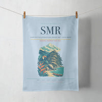 Thumbnail for Simón Bolívar International Airport (SMR) design on light blue towel