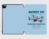 Thumbnail for DJI Matrice 30T design on light blue ipad tablet case