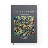 Thumbnail for VINTAGE G4043 - The Gold Rush Wings - Designed Notebooks design on gray