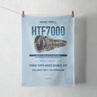 Thumbnail for HTF7000 design on light blue towel