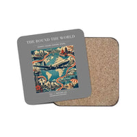 Thumbnail for The Round The World - Designed Coasters design on gray 1-piece