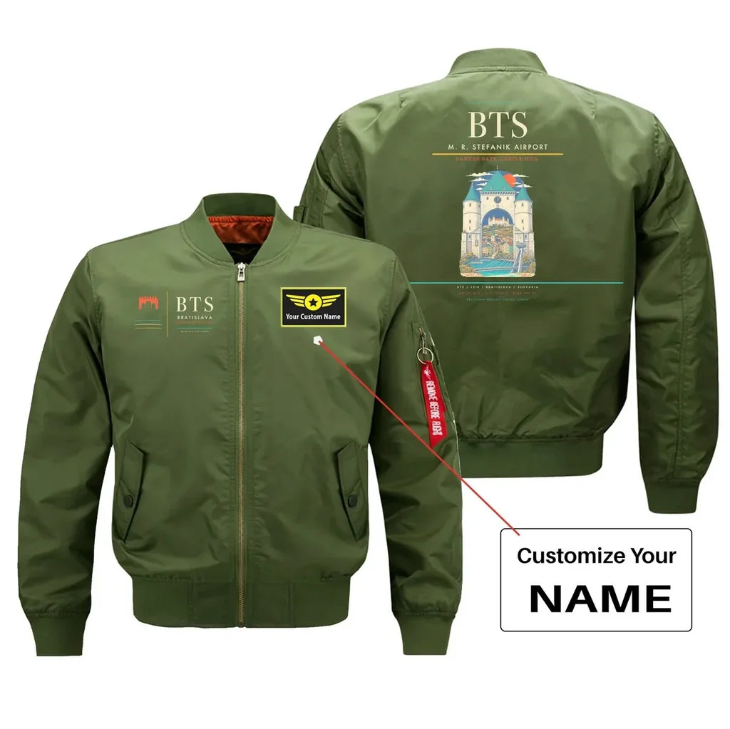 M. R. Stefanik Airport BTS Green+NAME