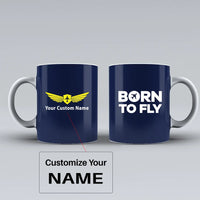 Thumbnail for Customisable Born to Fly Mug - view 5