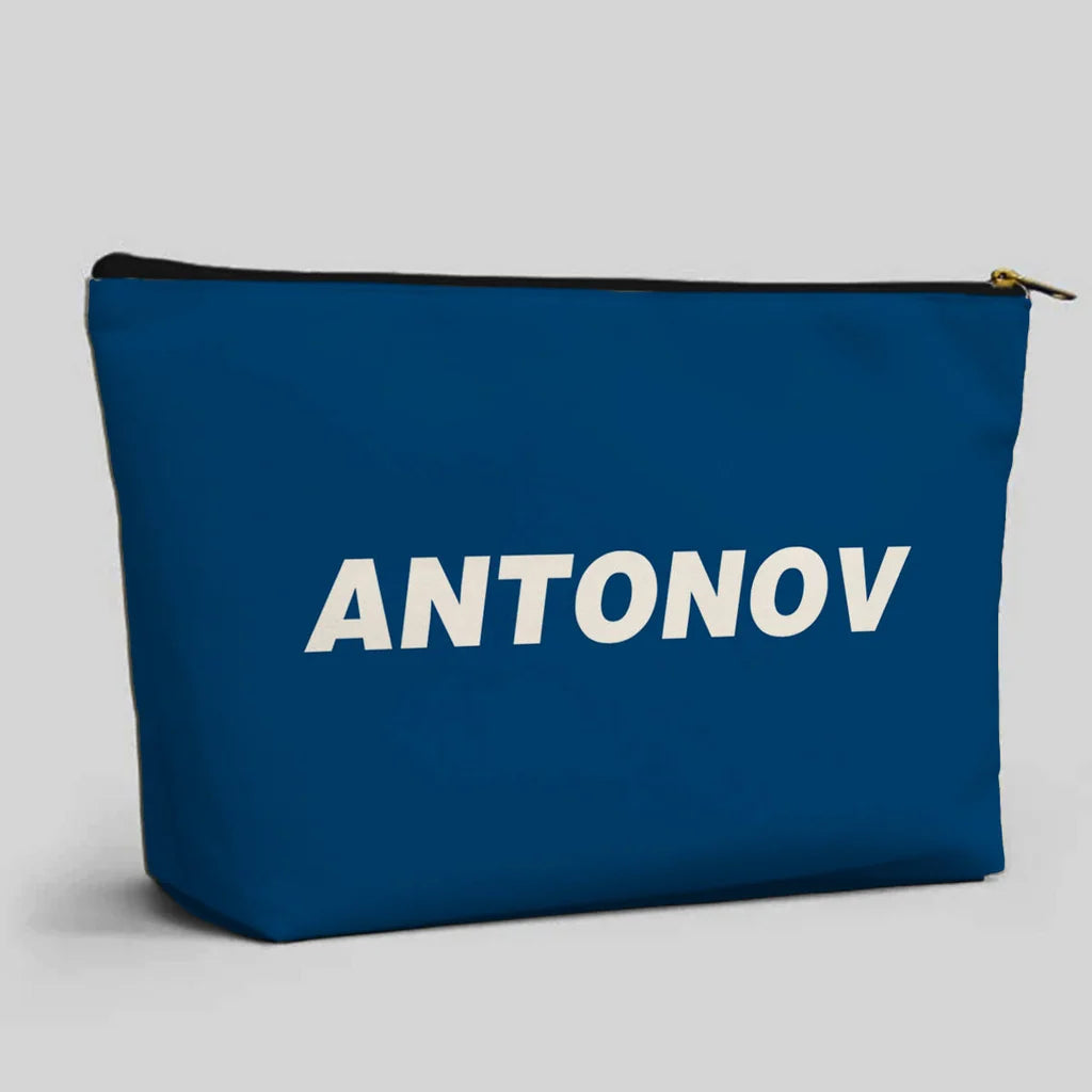 Antonov & Text Zipper Pouch - view 5
