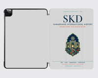 Thumbnail for Samarkand International Airport (SKD) design on light gray ipad tablet case