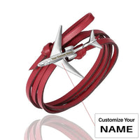 Thumbnail for Customisable Leather Rope Bracelet - view 9