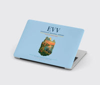 Thumbnail for Evansville Regional Airport (EVV) design on light blue MacBook case