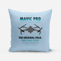 Thumbnail for DJI Mavic Pro design on light blue pillow