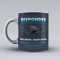 Thumbnail for Responder Mug design on dark blue brinc