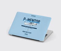 Thumbnail for Tecnam P-Mentor design on light blue MacBook case