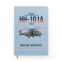 Thumbnail for Leonardo HH-101A Caesar design on light blue notebook