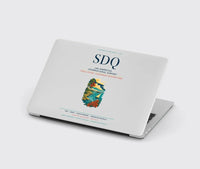 Thumbnail for Las Americas International Airport (SDQ) design on light gray MacBook case