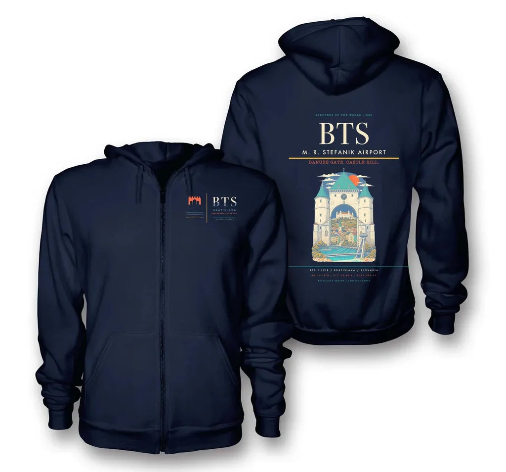 M. R. Stefanik Airport BTS Navy Blue