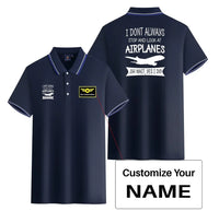 Thumbnail for Customisable Plane Spotter Polo Shirt - view 5