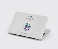 Thumbnail for New Chitose Airport Sapporo (CTS) design on light gray MacBook case
