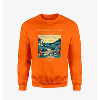 Thumbnail for VINTAGE G4284 - The Midnight Sun Shift - Designed Sweatshirts design on orange
