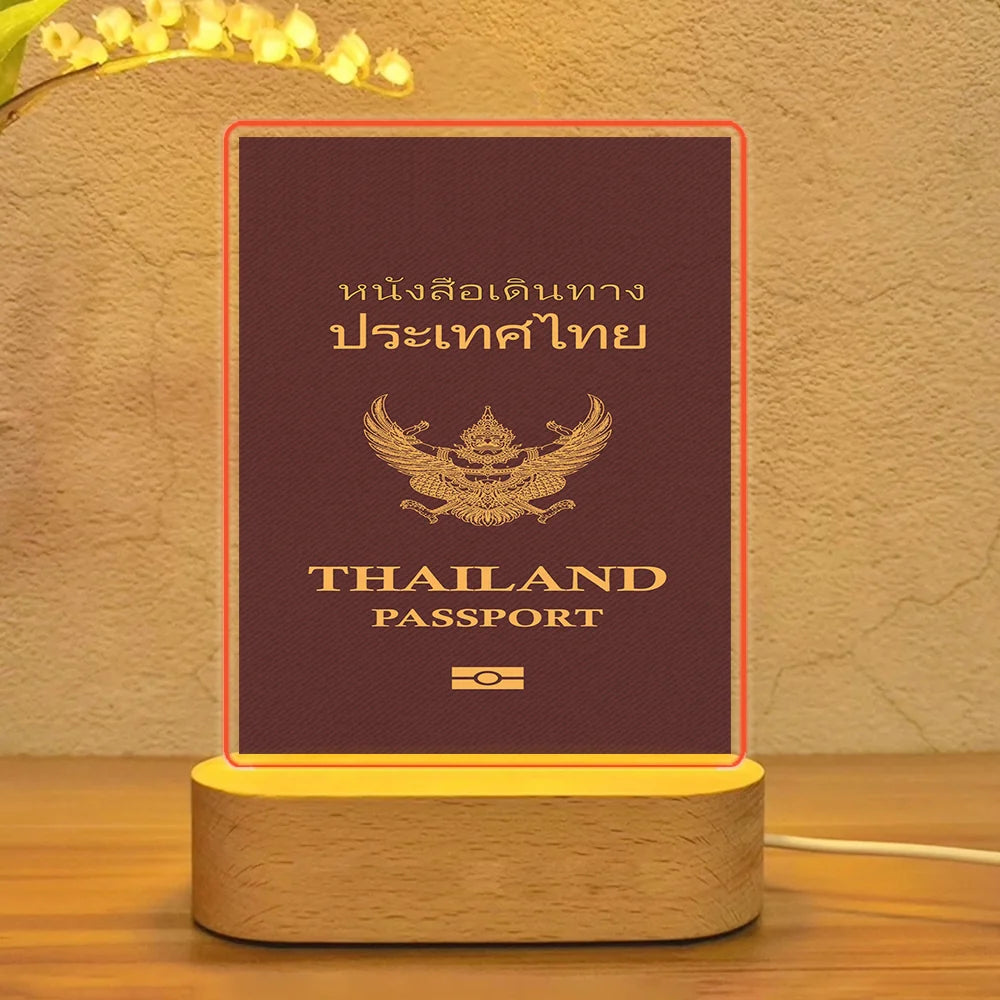 Thailand Passport Lamp - view 5