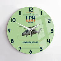 Thumbnail for HAL LCH Prachand design on light green no frame wall clock