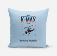 Thumbnail for Kaman K-1200 K-MAX design on light blue pillow