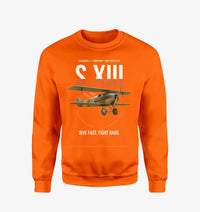 Thumbnail for SPAD S.XIII C.1 design on orange sweatshirt