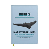 Thumbnail for AgEagle eBee X design on light blue notebook