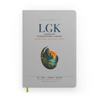 Thumbnail for Langkawi International Airport (LGK) design on light gray notebook