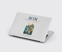 Thumbnail for Mumbai Chhatrapati Shivaji Maharaj International Airport (BOM) design on light gray MacBook case