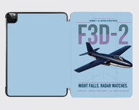 Thumbnail for F3D-2 Skyknight design on light blue ipad tablet case