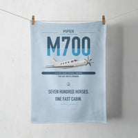Thumbnail for Piper M700 Fury design on light blue towel