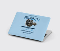 Thumbnail for PW4000-112 design on light blue MacBook case