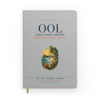 Thumbnail for Gold Coast Airport (OOL) design on light gray notebook