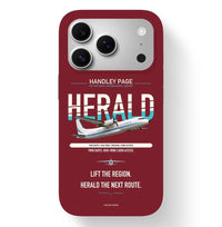Thumbnail for Handley Page HPR.7 Dart Herald Case design on dark red iphone case