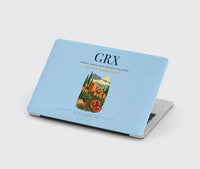 Thumbnail for Federico García Lorca Granada-Jaén Airport (GRX) design on light blue MacBook case