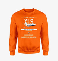 Thumbnail for Cessna Citation XLS design on orange sweatshirt