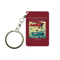 Thumbnail for VINTAGE G4203 - The Endurance Clock - Designed Key Chain design on darkred