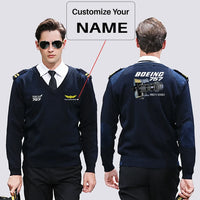 Thumbnail for Customisable Boeing 757 Sweater - view 5