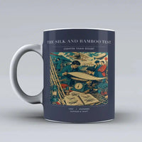 Thumbnail for VINTAGE G4326 - The Silk And Bamboo Test - Ceramic Mug design on darkblue