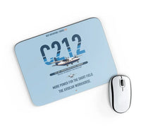 Thumbnail for CASA C-212-200 Aviocar design on light blue rectangle mouse pad