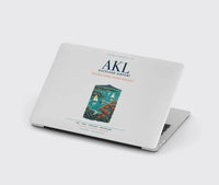 Thumbnail for Auckland Airport (AKL) design on light gray MacBook case