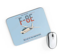 Thumbnail for F-8E Crusader design on light blue rectangle mouse pad