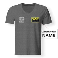 Thumbnail for Customisable Airline Pilot Label T-Shirt - view 5