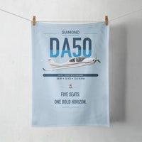 Thumbnail for Diamond DA50 RG design on light blue towel