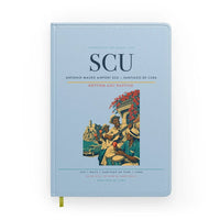 Thumbnail for Antonio Maceo Airport (SCU) design on light blue notebook