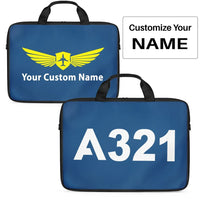 Thumbnail for Customisable Airbus A321 Tablet Bag - view 5