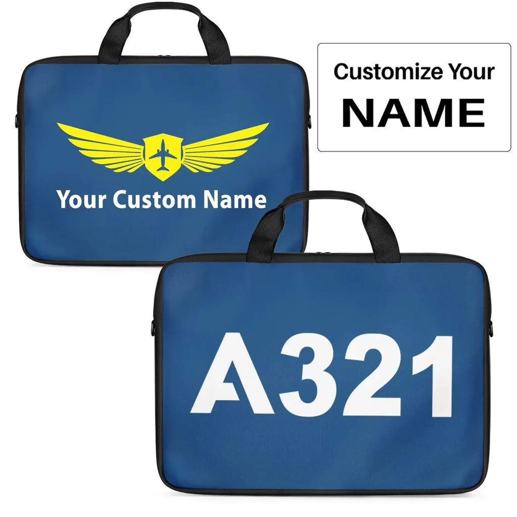 Customisable Airbus A321 Tablet Bag - view 5