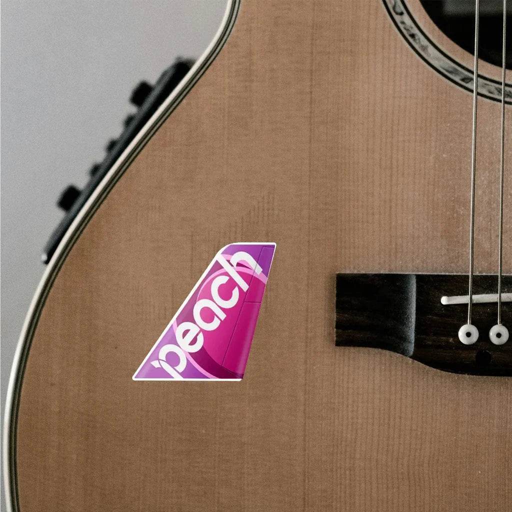 Customisable Peach Airlines Sticker - view 5