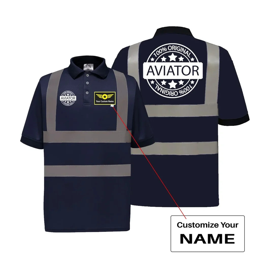 Customisable Aviator Polo Shirt - view 5