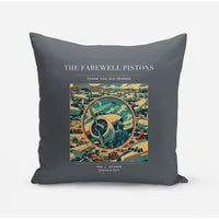 Thumbnail for VINTAGE G4131 - The Farewell Pistons - Designed Pillows design on gray