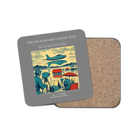 Thumbnail for The High Desert Speed Trap - Designed Coasters design on gray 1-piece